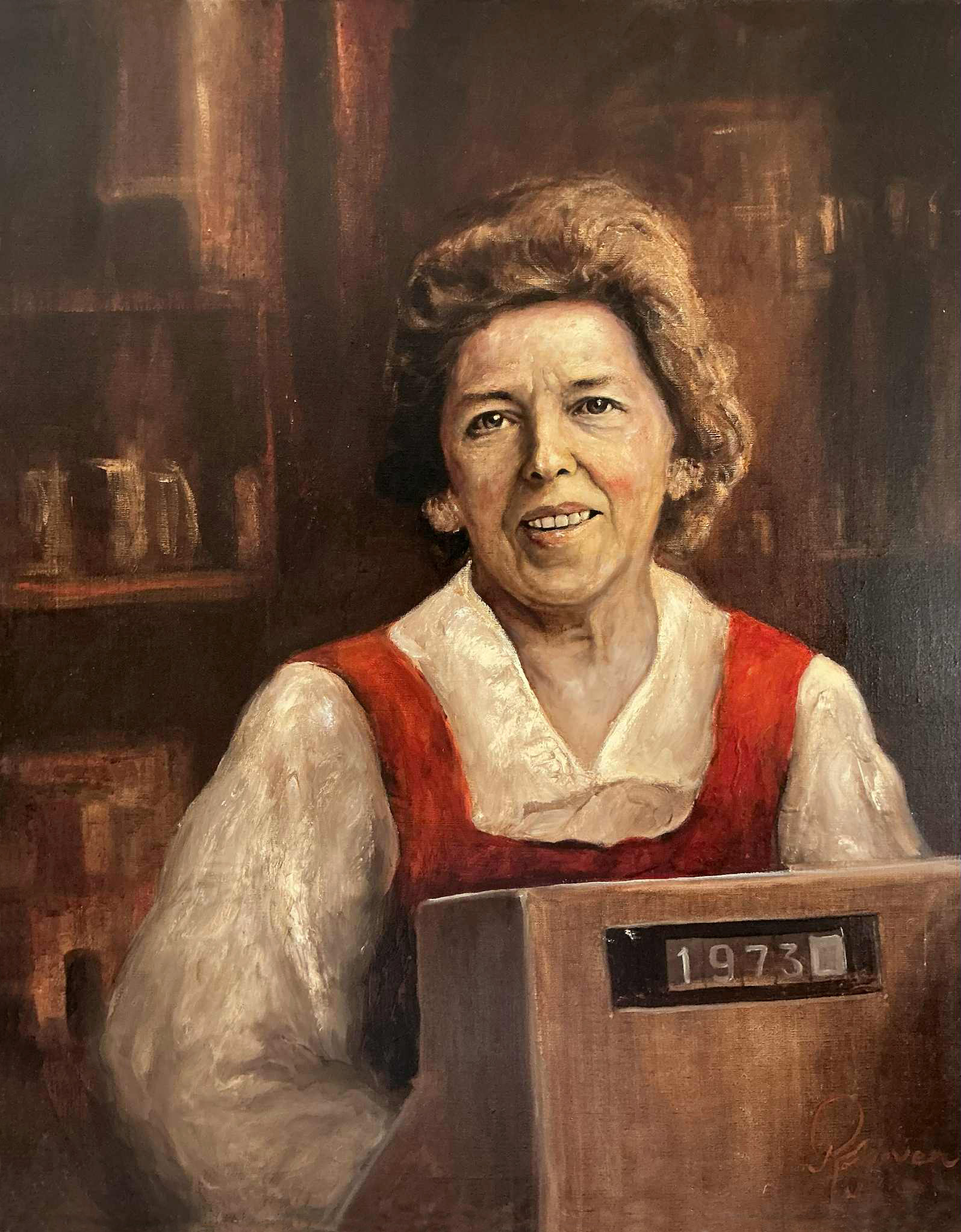 Portrett av Borghild Groven